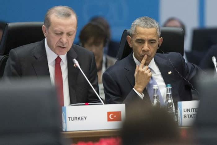 Obama pfeift Erdogan zurück: Türkische Luftwaffe stoppt Syrien-Flüge