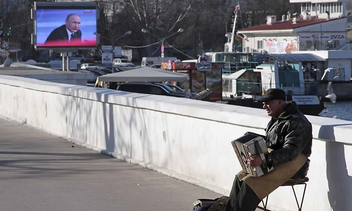 Ukraine stellte Krim vor Silvester den Strom ab